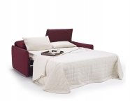 Sofa bed arioso with ready bed mechanism and mattress available in spring, memory foam or greenplus